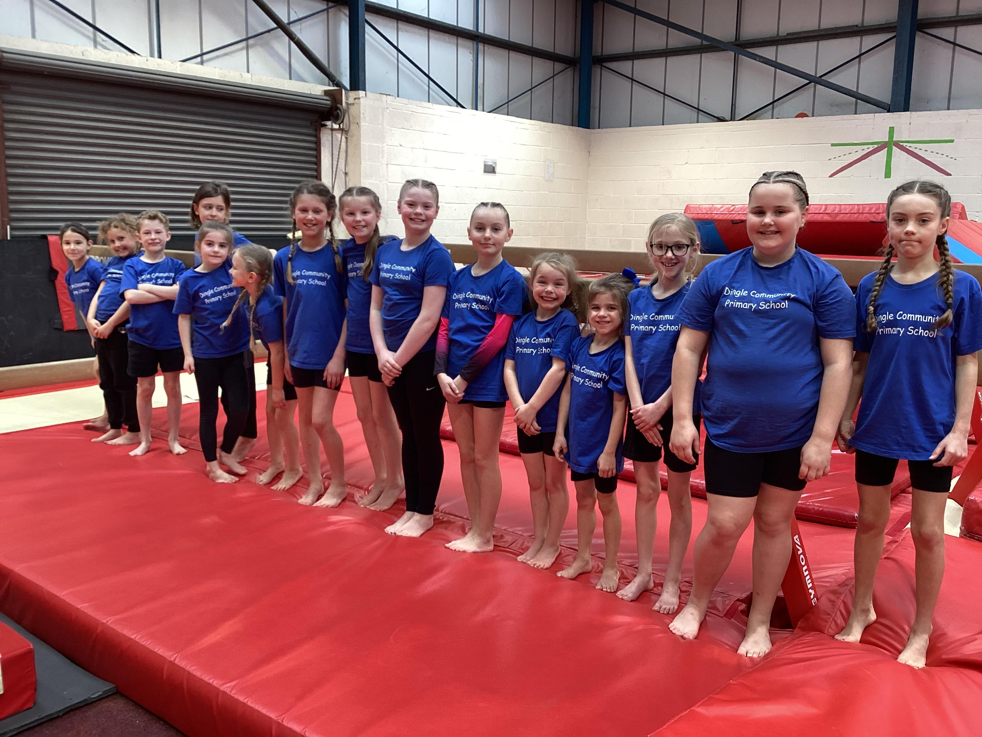 A big well done to the those selected to represent Dingle at the Gymnastics competition!